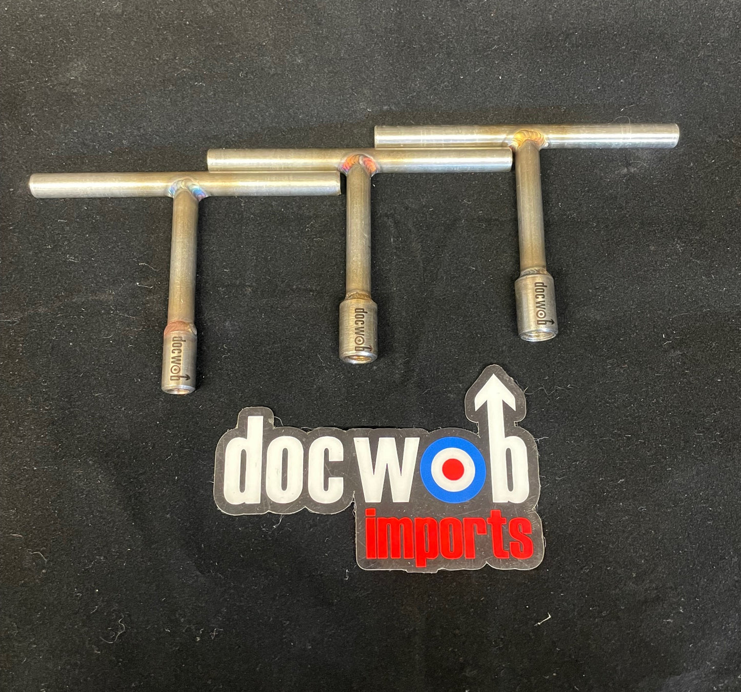 Doc Wob Stainless Steel Cylinder Stud Tool T Bar 6mm 8mm 10mm